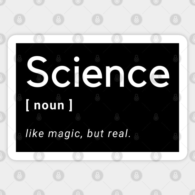 Science like magic, but real Sticker by High Altitude